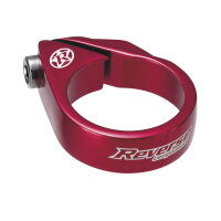 REVERSE Sattelstützklemme Bolt Clamp 34,9 mm rot Fahrrad KlemmSchelle