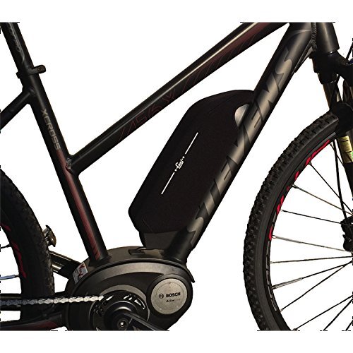 FASI E-Bike Akkuschutz Rahmen Accu Cover schwarz Reflexdruck Schutzhülle