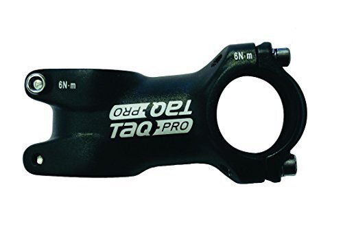 TAQ-PRO Ahead-Vorbau ST17 Alu Lenkerklemmdurchmesser: 31,8 mm | Auslage: 110 mm | SB-Verpackung | schwarz-matt