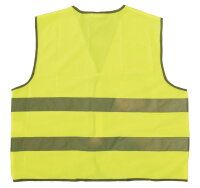 WOWOW Reflexweste Mesh Gilet Warnweste gelb M silber wasserdicht