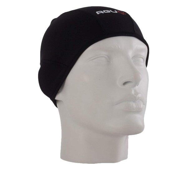 AGU Helmcap Unterziehmütze Fahrrad Mütze Schwarz Einheitsgröße Radfahren