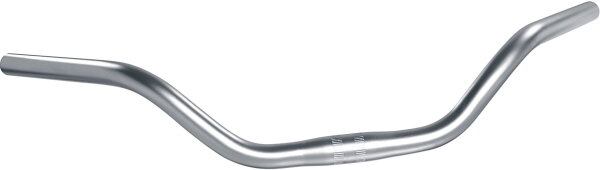 ERGOTEC City/Trekking Lenkerbügel Cruiser Stahl Alu Look 25,4mm 585mm 180mm