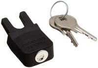 Racktime Secureit Schloss für Snapit System Adapter Fahrrad Schwarz 17009