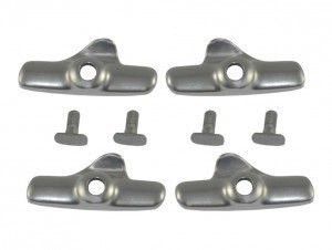 Bremsschuh-Satz 2xlinks + 2xrechts 2010 BR-CH040 - R87149490 silber BR-CH040