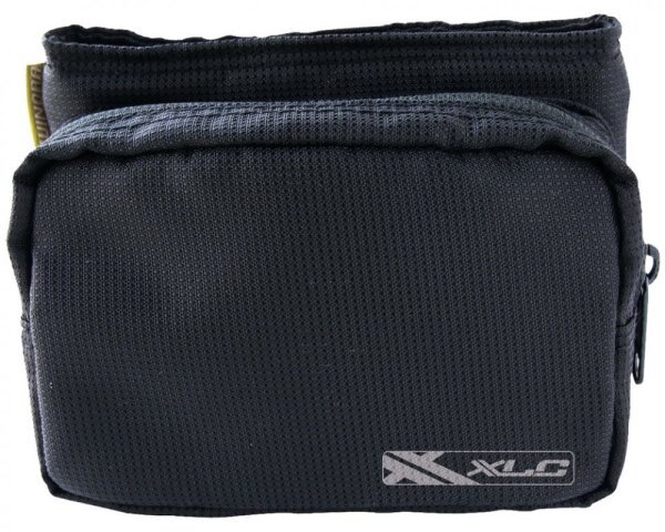 XLC Stem-Bag BA-S28 Lenkertasche Fahrrad Rahmentasche Schwarz Reflektierend