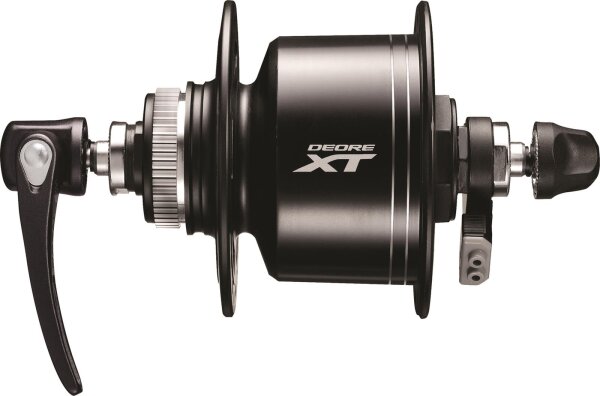 SHIMANO Nabendynamo Deore XT Center Lock Lochzahl: 36 schwarz