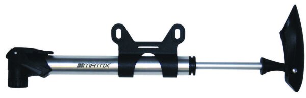 MATRIX Minipumpe 2-Wege silber / schwarz