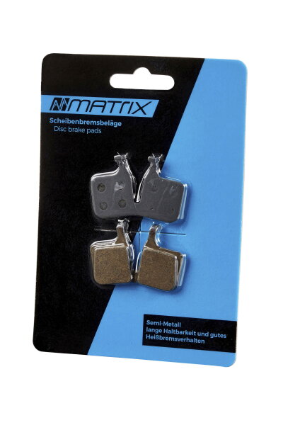 MATRIX Scheibenbremsbeläge Magura MT5 MT7 MT5E Semi-Metall