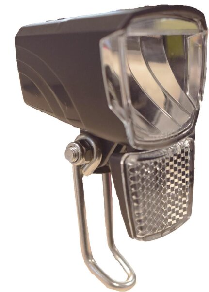 MATRIX LED-Scheinwerfer für E-Bike 50 LUX FL34 schwarz
