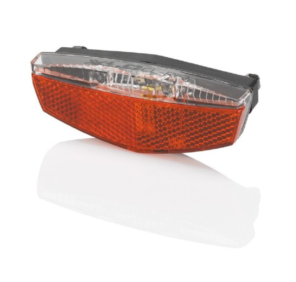 XLC LED Akku-Rückleuchte Gepäcktr. inkl Reflektor mit USB-Ladebuchse