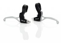 XLC BL-V02 Bremshebelset Alu schwarz/silber Drehgriff...
