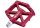 XLC MTB Trekking Pedal PD-M12 Alu Rot Fahrradpedale