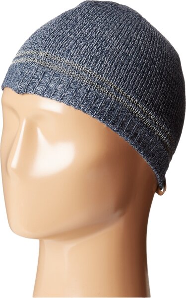 Fjällräven Kiruna Kinder Beanie Mütze Strick Reflektierend Blueberry