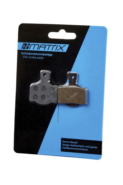 MATRIX Scheibenbremsbeläge Magura MT2 MT4 MT6 MT8 Semi-Metall Bremsbeläge