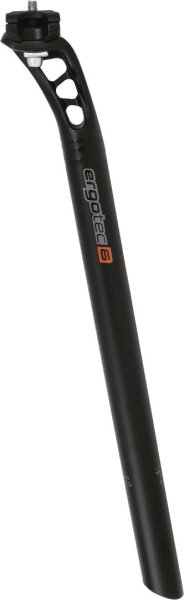 MATRIX Sattelstütze Hook Evolution 31,6x400mm Alu schwarz-sandgestrahlt Fahrrad