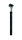 EXAFORM Federsattelstütze KSP-540 schwarz | Durchmesser: 27,2 mm | Max. Belastung: 90 kg | SB-Verpackung