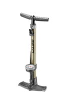 MATRIX Standpumpe SP50 Manometer 11 Bar 160 PSI Fahrrad AV SV DV schwarz grau