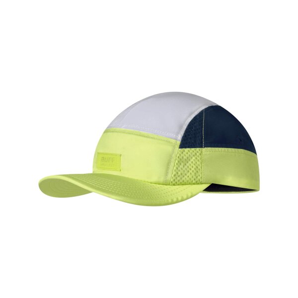 Buff Run Cap Laufkappe Sport Domus Lime UPF50+ Sonnenschutz Herren Damen