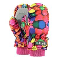 Barts Nylon Handschuhe Kinder Gr. 1 Leopard Blau wasserfest Winter