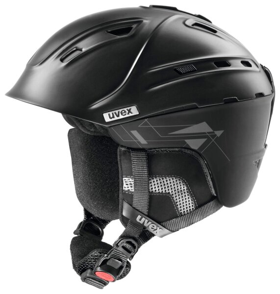 Uvex p2us Skihelm Schwarz Matt Gr. 51-55 Boa-Fit System | Snowboardhelm