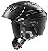 Uvex p2us Skihelm Schwarz Matt Gr. 51-55 Boa-Fit System | Snowboardhelm
