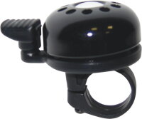 MOUNTY SPECIAL Fahrrad Klingel Charly schwarz Alu 22,2mm...