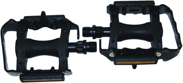 MTB Fahrradpedal MATRIX PE9 Kugelgelagert Schwarz 9/16 Zoll