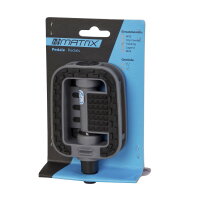 MATRIX Trekking City Comfort Pedal PE18 9/16" Grau Schwarz Anti-Rutsch