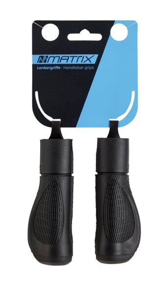 MATRIX Lenkergriff Fahrradgriff G29 Dual Density Comfort 130mm schwarz