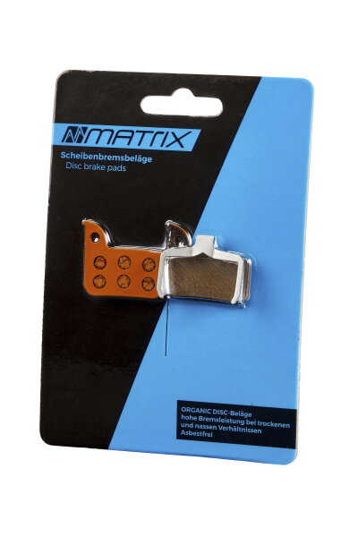 MATRIX Scheibenbremsbeläge Organisch für SRAM RED 22 Force 1 Rival 22 CX1