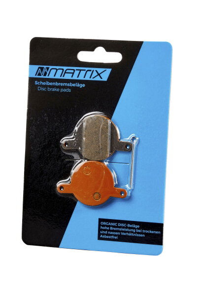 MATRIX Scheibenbremsbeläge Organisch für Magura Julie MJ 2001-2008