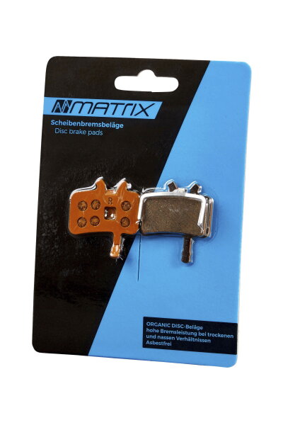 MATRIX Scheibenbremsbeläge organisch Avid Juicy 3 5 7 BB7 MTB Disc Pads