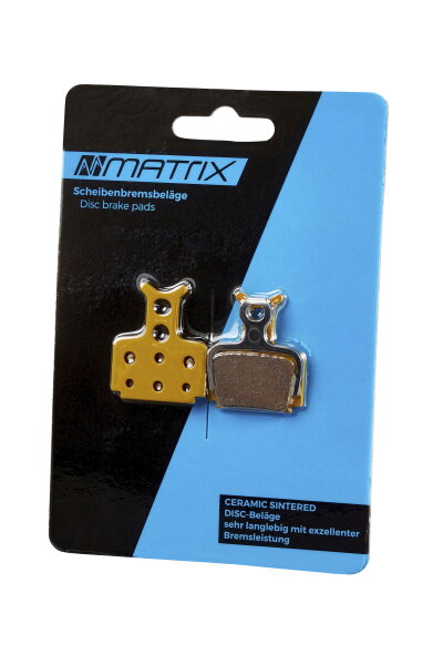 MATRIX Scheibenbremsbeläge Formula Ceramic Sintered Mega/RX - Top Leistung
