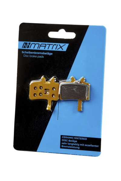 MATRIX Scheibenbremsbeläge Ceramic Sintered für Avid Juicy 3 5 7 Carbon BB7