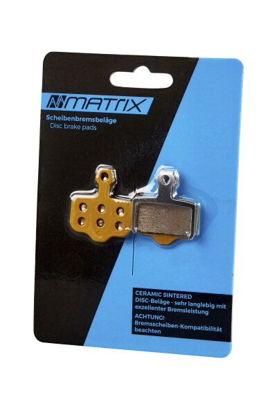 MATRIX Scheibenbremsbeläge Ceramic Sintered für Avid Elixir – Top Performance