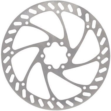 MATRIX Bremsscheibe 180mm 6-Loch Silber Bremsen Disc Rotor