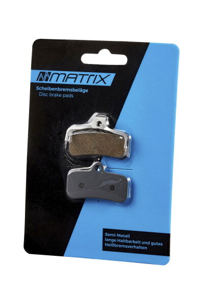 MATRIX Scheibenbremsbeläge Shimano Semi-Metall BR-M810 M820 M640 M8020 MTB
