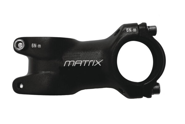 MATRIX Ahead-Vorbau ST17 Alu 80mm 31.8mm MTB höhenverstellbar schwarz-matt