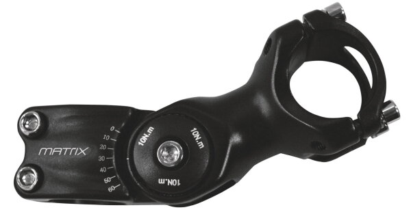 MATRIX ST16 Alu Ahead Vorbau | 25,4mm | 110mm | winkelverstellbar Trekking