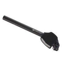 MATRIX Federsattelstütze Parallelogramm PL100 27,2mm Schwarz 90kg Alu Komfort