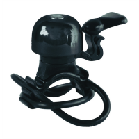 MATRIX Mini-Glocke Alu Schwarz Ø20mm Fahrrad...