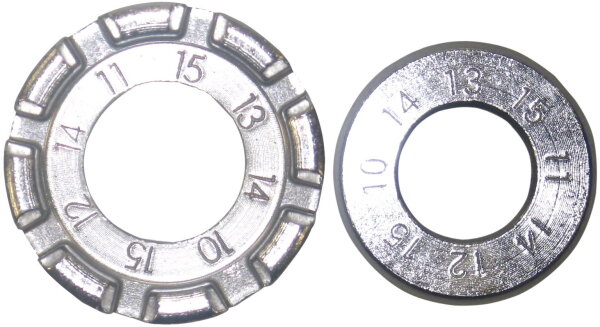 MATRIX Teller-Speichenspanner 9G-15G Laufradwerkzeug Fahrrad Speichenschlüssel