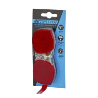 MATRIX RL6 LED Batterierücklicht StVZO Gepäckträger 80mm inkl. Batterien