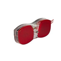 MATRIX RL6 LED Batterierücklicht StVZO Gepäckträger 80mm inkl. Batterien