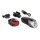MATRIX LED Akkuleuchten Set 90 LUX BLS 32 inkl. Halter und USB-Kabel Befestigung: Lenker / Sattelstütze / Strebe schwarz