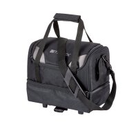 MATRIX Gepäckträgertasche UniKlip | Schwarz Silber | 15L | 9-16cm Träger