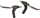 MATRIX Bremsgriff BL7 Comfort Anbau: Paar (links/rechts) schwarz / silber