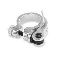 MATRIX Sattelstützklemme SC1 31.8mm Silber Aluminium mit Schnellspanner