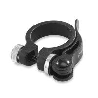 MATRIX SC1 Sattelstützklemme Alu 34,9mm Schwarz mit Schnellspanner