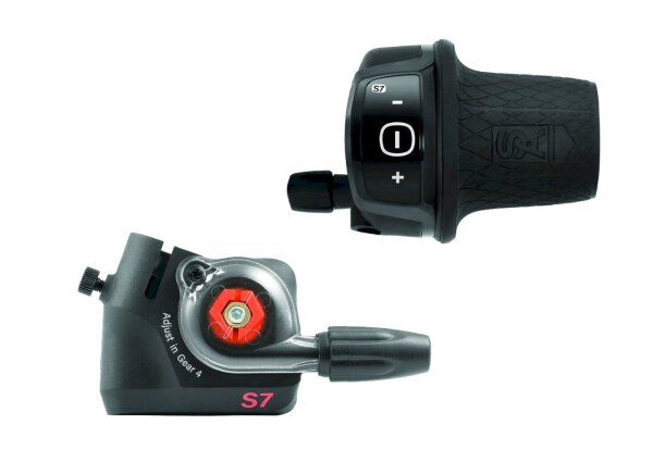 STURMEY-ARCHER Drehgriffschalter Set für SRAM S7 Schaltstufen: 7-fach Länge Innenzug: 1700 mm